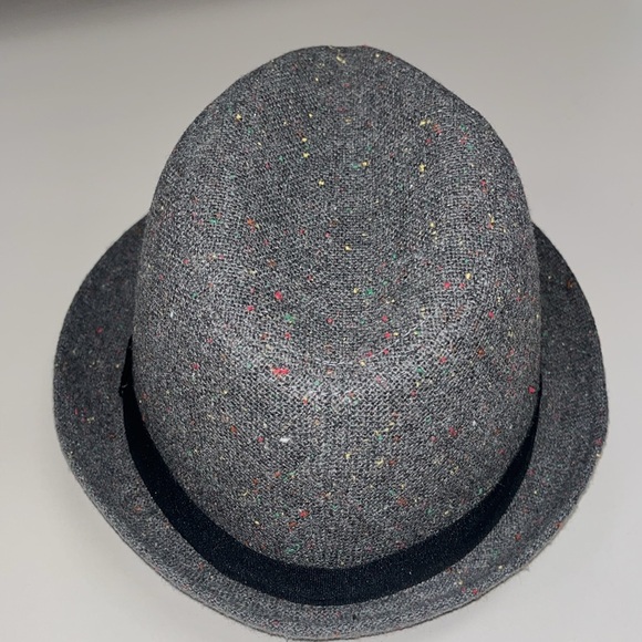 Goodfellow & Co unisex grey flecked fedora hat size L/XL - Picture 4 of 8